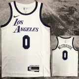 2022-23 LAKERS WESTBROOK #0 White City Edition Top Quality Hot Pressing NBA Jersey