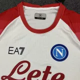 2022-23 Napoli Red White Fans Soccer Jersey