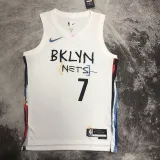 2022-23 NETS DURANT #7 White City Edition Top Quality Hot Pressing NBA Jersey
