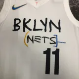 2022-23 NETS IRVING #11 White City Edition Top Quality Hot Pressing NBA Jersey