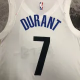 2022-23 NETS DURANT #7 White City Edition Top Quality Hot Pressing NBA Jersey