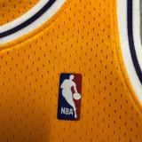 1997 LAKERS BRYANT #8 Yellow Retro Top Quality Hot Pressing NBA Jersey(圆领)