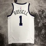 2022-23 LAKERS RUSSELL #1 White City Edition Top Quality Hot Pressing NBA Jersey