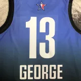 2023 ALL STAR GEORGE #13 Blue Top Quality Hot Pressing NBA Jersey (全明星)