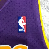 2000 LAKERS O‘NEAL #34 Purple Retro Top Quality Hot Pressing NBA Jersey(V领)