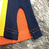2010 WARRIORS CURRY #30 Orange Retro Top Quality Hot Pressing NBA Jersey