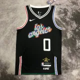 2022-23 Clippers WESTBROOK #0 Black City Edition Top Quality Hot Pressing NBA Jersey