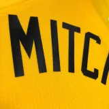 2022-23 JAZZ MITCHELL #45 Yellow Top Quality Hot Pressing NBA Jersey
