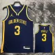 2022-23 WARRIORS POOLE #3 Dark blue Top Quality Hot Pressing NBA Jersey (Trapeze Edition)