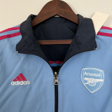 2022-23 ARS Royal blue & Blue Double Sided Windbreaker (双面风衣)