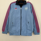2022-23 ARS Royal blue & Blue Double Sided Windbreaker (双面风衣)