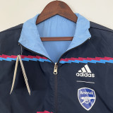 2022-23 ARS Royal blue & Blue Double Sided Windbreaker (双面风衣)