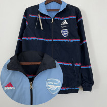 2022-23 ARS Royal blue & Blue Double Sided Windbreaker (双面风衣)