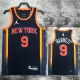 2022-23 KNICKS BARRETT #9 Black Top Quality Hot Pressing NBA Jersey (Trapeze Edition) 飞人版