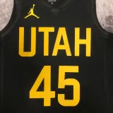 2022-23 JAZZ MITCHELL #45 Black Top Quality Hot Pressing NBA Jersey (Trapeze Edition)