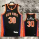 2022-23 KNICKS RANDLE #30 Black City Edition Top Quality Hot Pressing NBA Jersey
