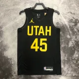 2022-23 JAZZ MITCHELL #45 Black Top Quality Hot Pressing NBA Jersey (Trapeze Edition)