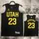 2022-23 JAZZ MARKKANEN #23 Black Top Quality Hot Pressing NBA Jersey (Trapeze Edition)