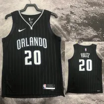 2022-23 Magic FULTZ #20 Black Top Quality Hot Pressing NBA Jersey