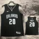 2022-23 Magic FULTZ #20 Black Top Quality Hot Pressing NBA Jersey