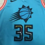 SUNS DURANT #35 Blue Top Quality Hot Pressing NBA Jersey
