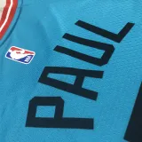 SUNS Paul #3 Blue Top Quality Hot Pressing NBA Jersey