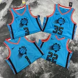 SUNS Paul #3 Blue Top Quality Hot Pressing NBA Jersey
