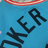 SUNS Booker #1 Blue Top Quality Hot Pressing NBA Jersey