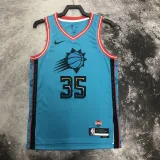 SUNS DURANT #35 Blue Top Quality Hot Pressing NBA Jersey
