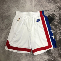 2022-23 NETS White Edition Top Quality NBA Pants