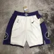 2022-23 LAKERS White City Edition Top Quality NBA Pants