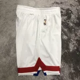 2022-23 NETS White Edition Top Quality NBA Pants