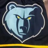 Grizzlies Dark Blue Edition Top Quality NBA Pants
