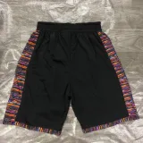 2019-20 NETS Black City Edition Top Quality NBA Pants(彩边)