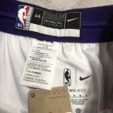 2022-23 LAKERS White City Edition Top Quality NBA Pants