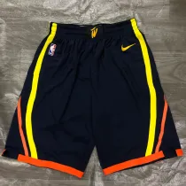 2020-21 WARRIORS Black City Edition Top Quality NBA Pants