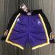 2020-21 LAKERS Purple Top Quality NBA Pants (Trapeze Edition) 飞人版