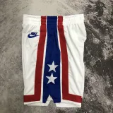 2022-23 NETS White Edition Top Quality NBA Pants