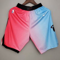 2020-21 HEAT Red City Edition Top Quality NBA Pants (渐变)