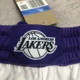 2022-23 LAKERS White City Edition Top Quality NBA Pants
