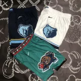 Grizzlies White Edition Top Quality NBA Pants