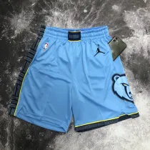2022-23 Grizzlies Blue Top Quality NBA Pants (Trapeze Edition) 飞人版