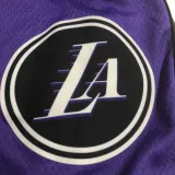 2022-23 LAKERS White City Edition Top Quality NBA Pants