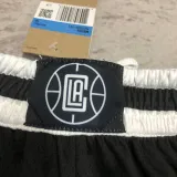 2022-23 Clippers Black City Edition Top Quality NBA Pants