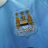 2013-2014 Man City Home Retro Soccer Jersey