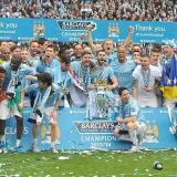 2013-2014 Man City Home Retro Soccer Jersey