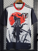 2022-23 Japan Special Edition Black White Fans Soccer Jersey (黑武士)