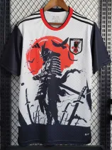2022-23 Japan Special Edition Black White Fans Soccer Jersey (黑武士)