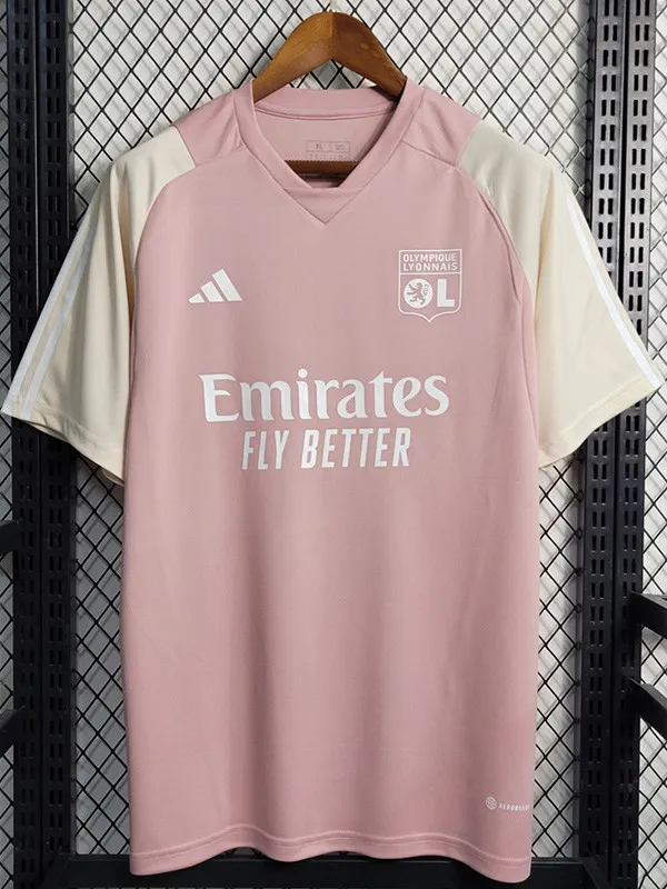 2023 Lyon Special Edition Pink Training shirts