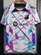 2023 BAR White Training Shirts (紫蓝条纹)